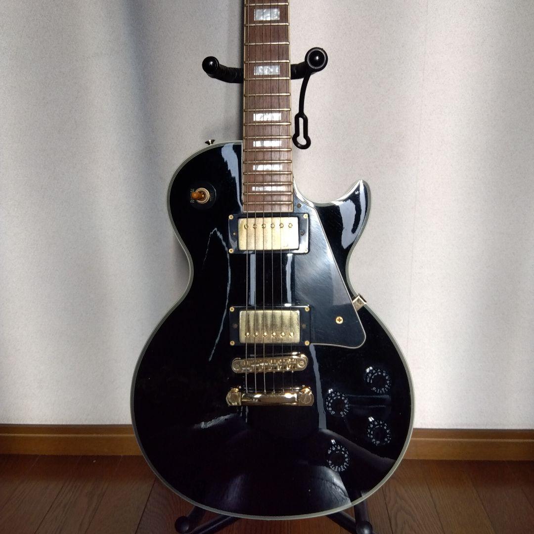 BUSKERSレスポールカスタム BUSKER'S BLC-500 BLK レスポールカスタム ステンレスフレット エレキ