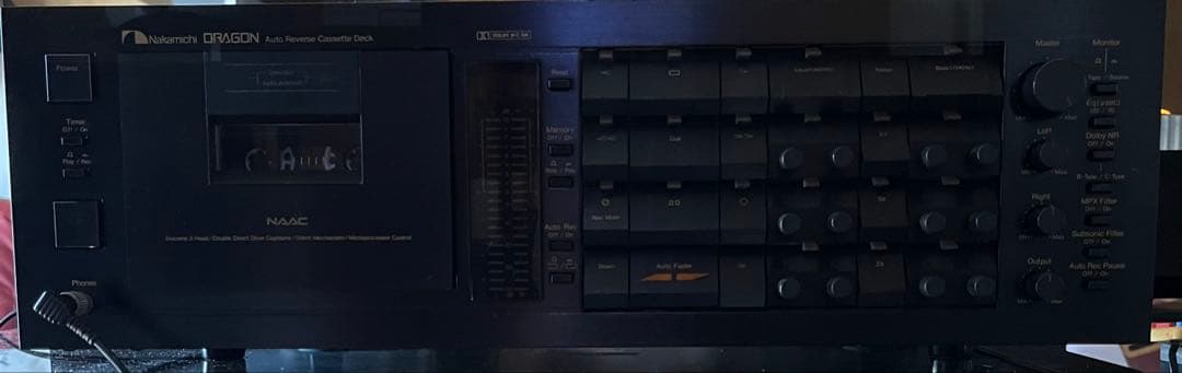 Nakamichi DRAGON 初期型カセットデッキ