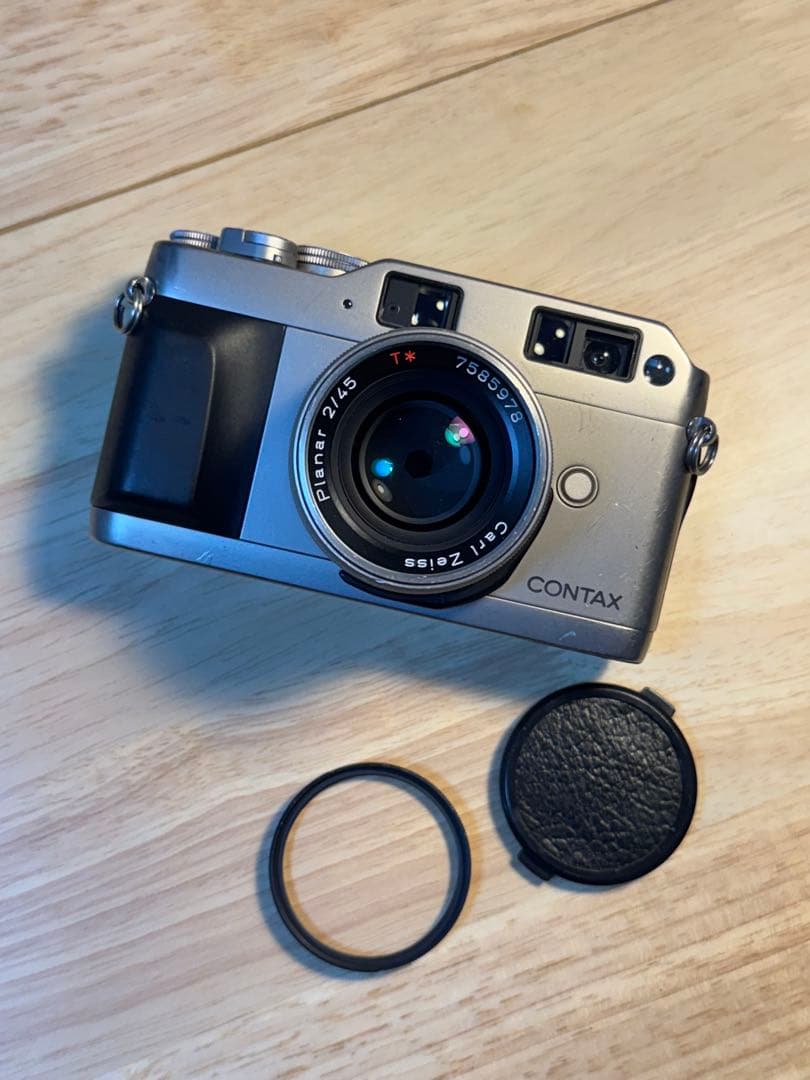 CONTAX G1 コンパクトフィルムカメラ Amazon.com : Carl Zeiss Contax G1 Camera with Contax Biogon T* 28
