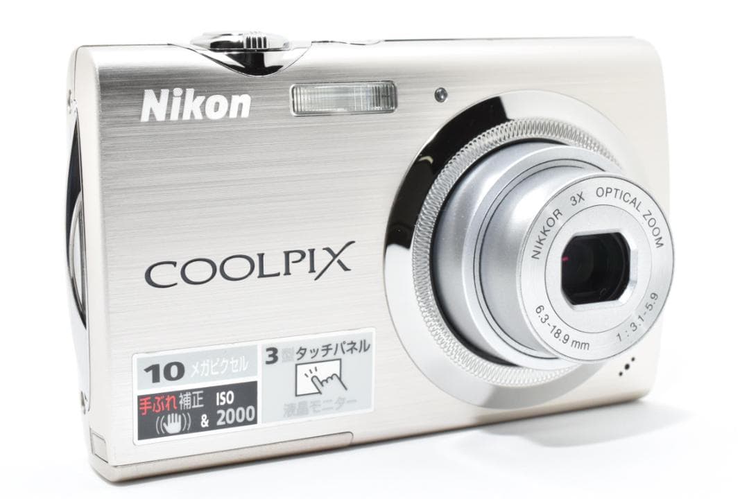 《 美品 》 ニコン　Nikon COOLPIX S230 シルバー