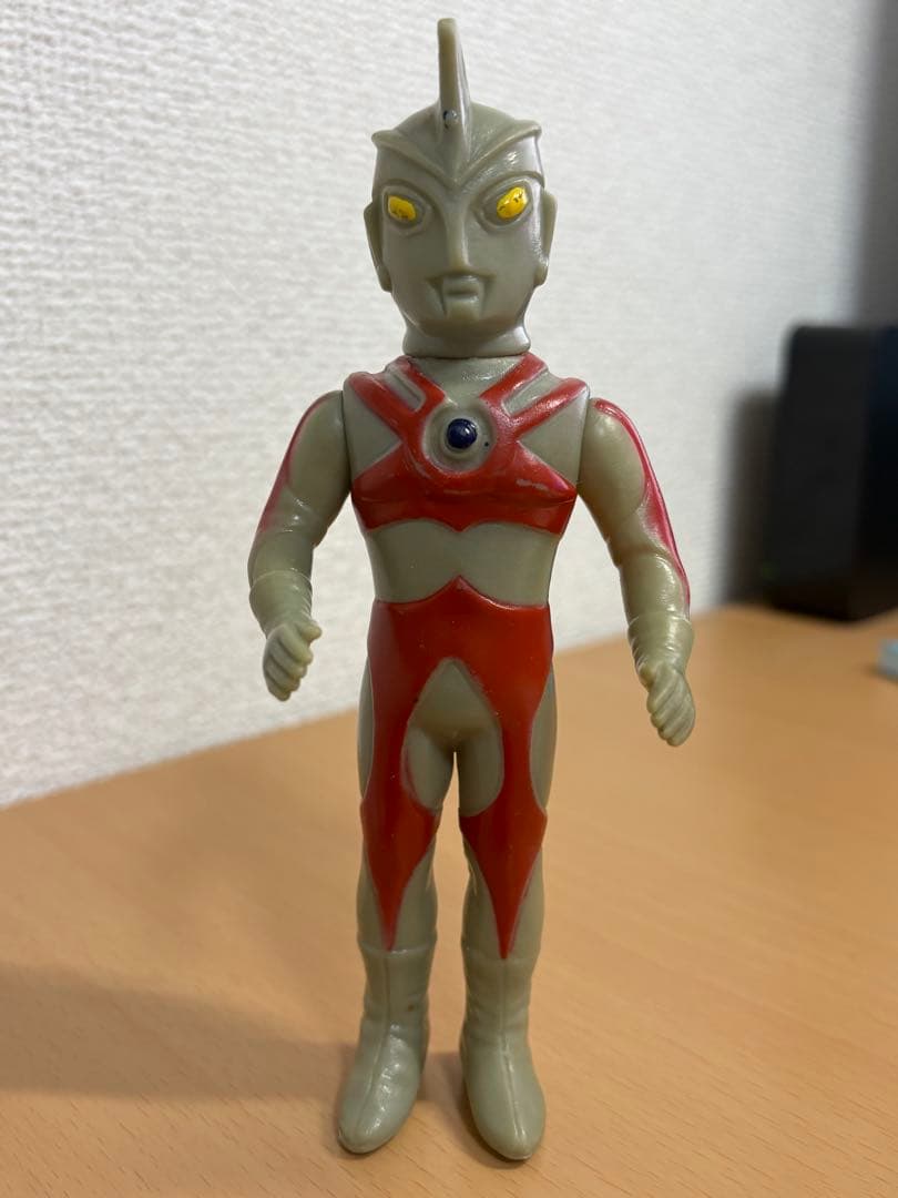 ブルマァク ウルトラマンエース ソフビ 当時物 約15cm ブルマアク (ブルマァク) ウルトラマンエース レトロ ソフビフィギュア