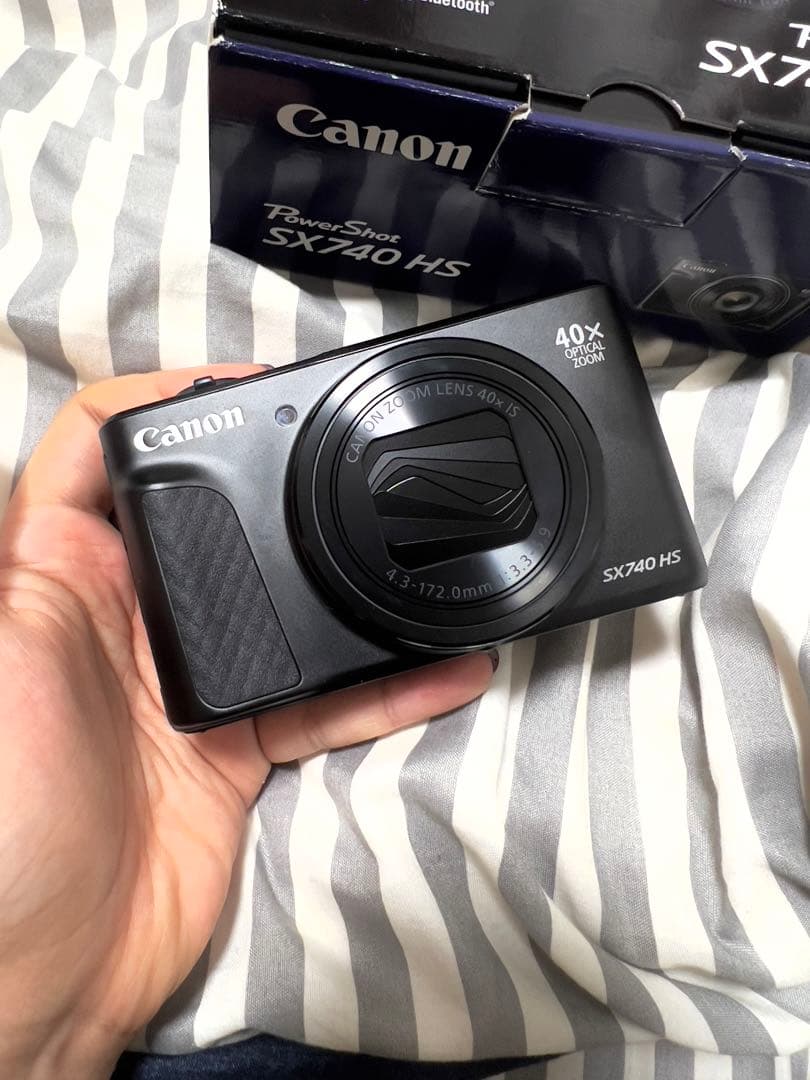 Canon SX740 HS デジタルカメラ+SDカード&ケース付き