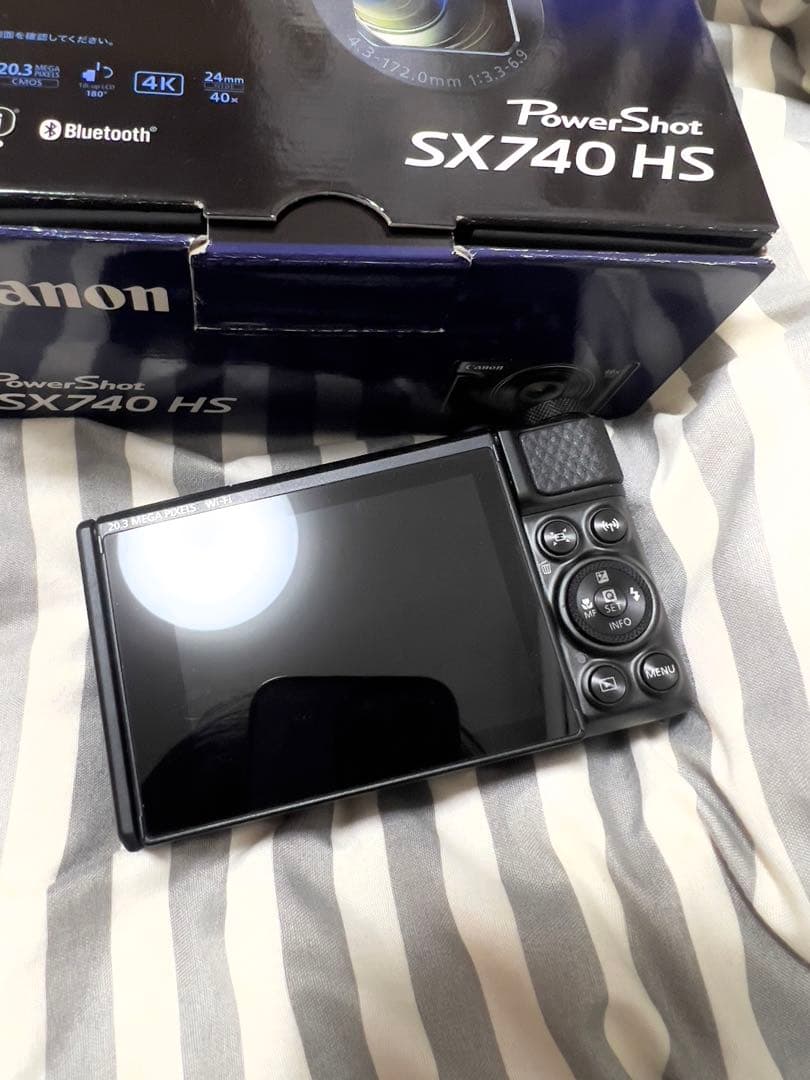 Canon SX740 HS デジタルカメラ+SDカード&ケース付き