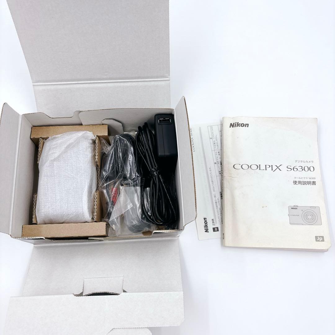 極美品 Nikon ニコン COOLPIX S6300 シルバー デジカメ - メルカリ