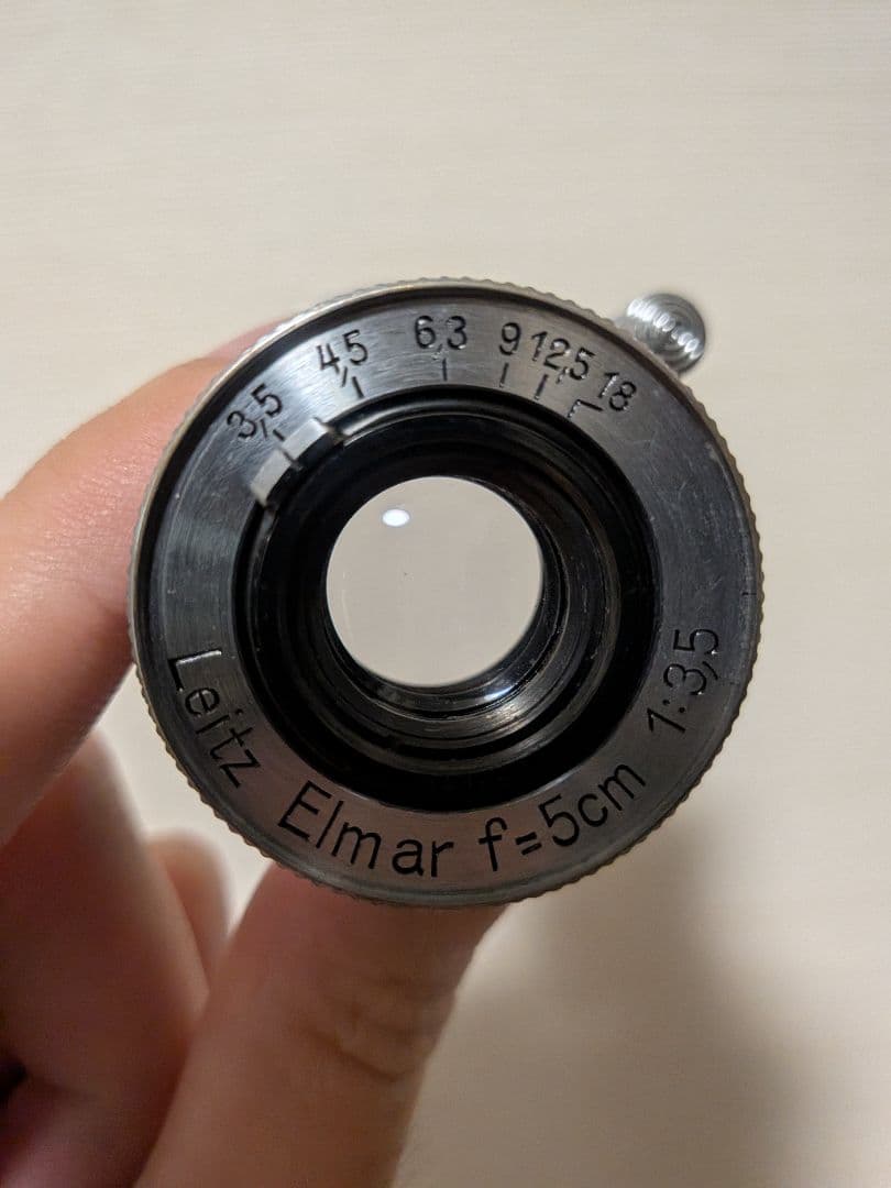 Leica Elmar 50mm f3.5　単焦点レンズ