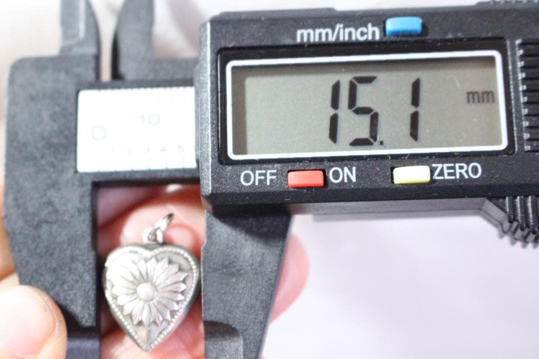 40s スウィートハートジュエリー マーガレット シルバー ネックレス