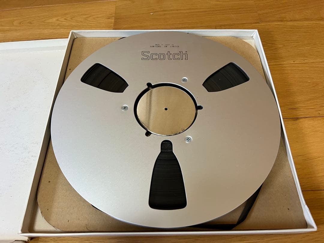 Scotch 207 1100m 10号 オープンリールテープ 3個セット