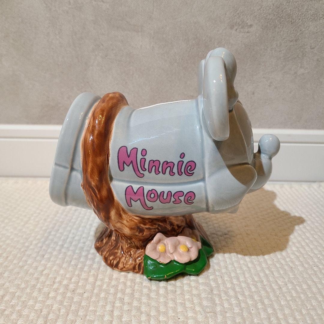 ディズニーランド トゥーンタウン ミニーの家 ポスト型 貯金箱 ミニー