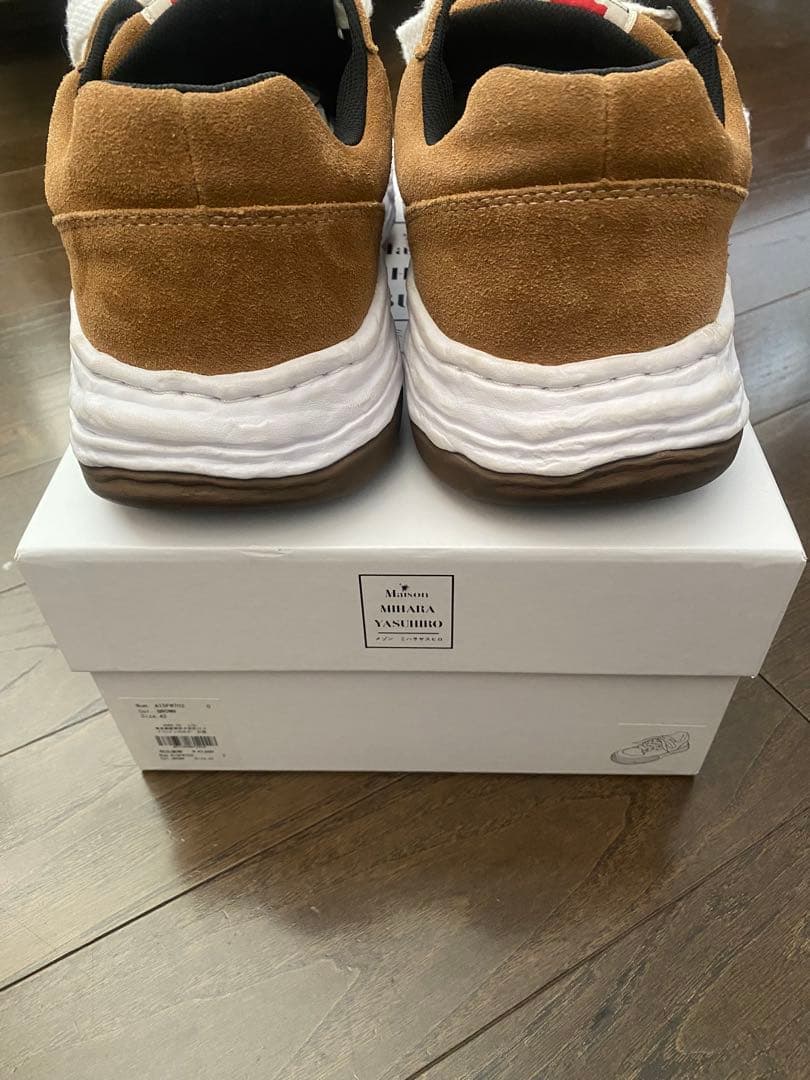 靴 MMY \"OLIVER\" OG Sole Suede Low-top 42