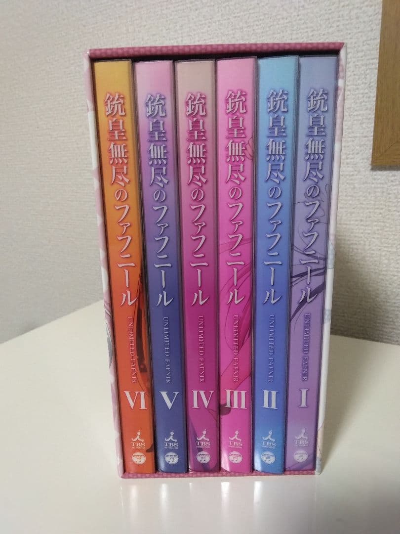 【収納ボックスつき】銃皇無尽のファフニール DVD全6巻