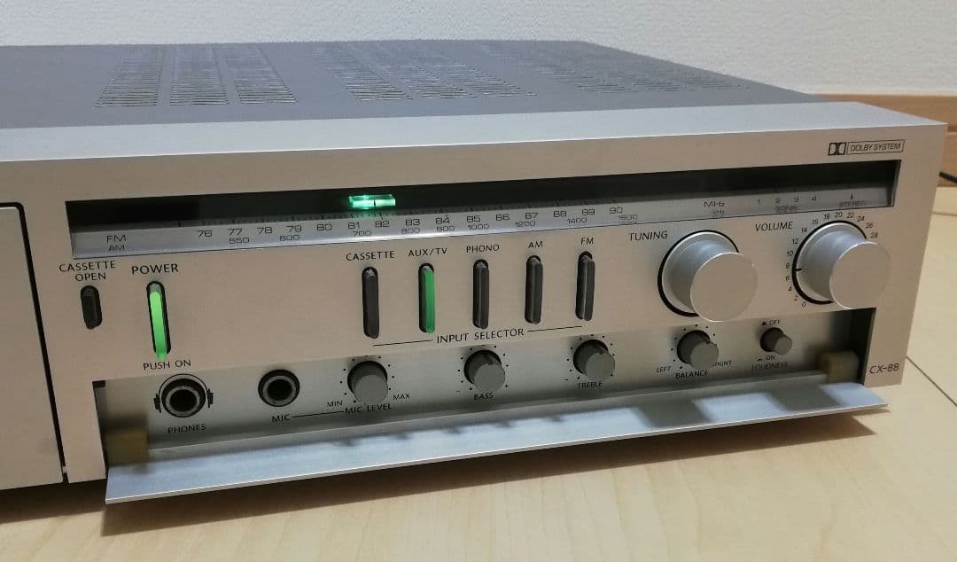 ONKYO カセット チューナー アンプ CX-88