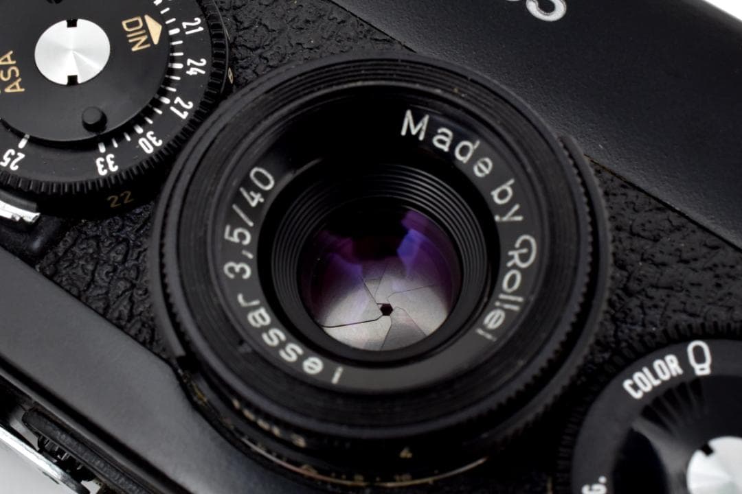 訳あり特価！Rollei 35 ブラック シンガポール製 フィルムカメラ