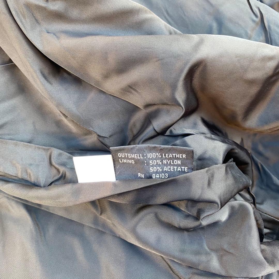 TYPE A-2 vintage レザージャケット 革ジャン XL 深水光太 - メルカリ