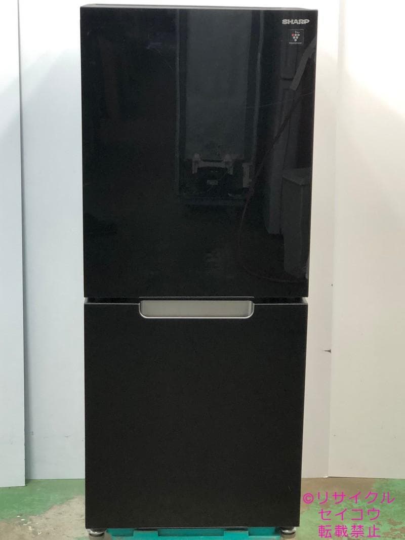 シャープ SHARP 冷蔵庫 152L 22年式 2501150932 シャープ 冷蔵庫 152L 左右付替 2ドア 幅49.5cm 一人暮し向け どっちも