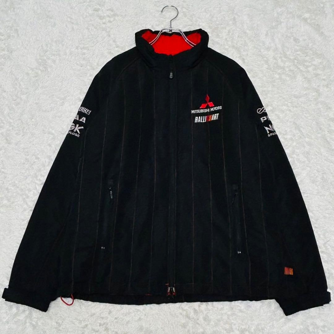 超希少 美品 三菱 ランエボ ラリーアート ブルゾン ジャケット