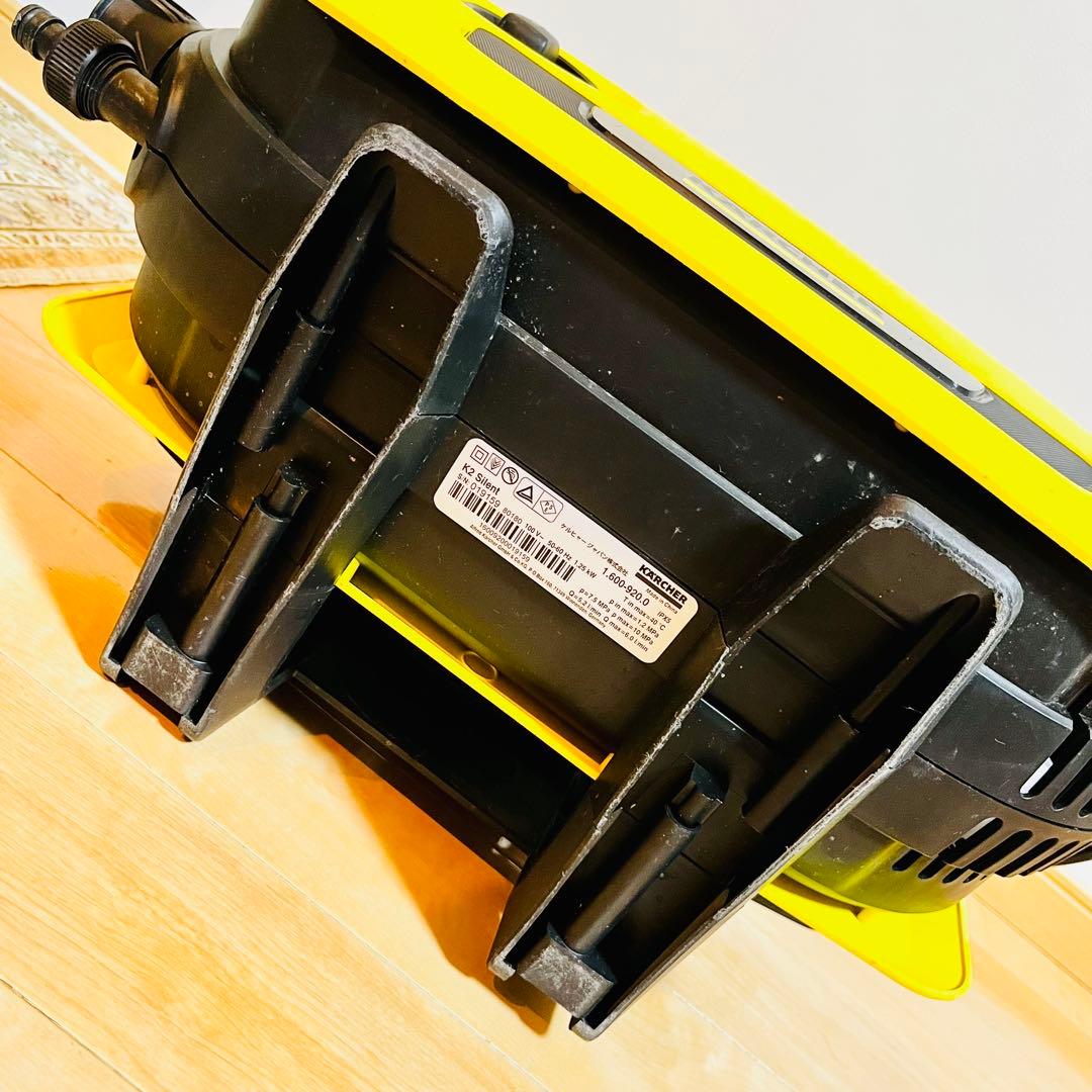 【極美品】 ケルヒャー K2 サイレント 自吸ホース付き 高圧洗浄機 静音