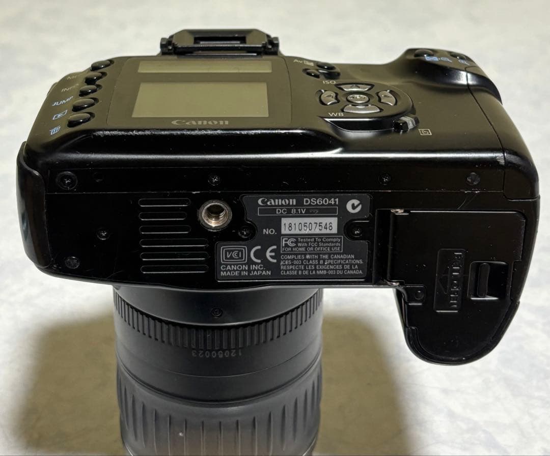 Canon EOS デジタル一眼レフカメラ DS6041 レンズ付きセット