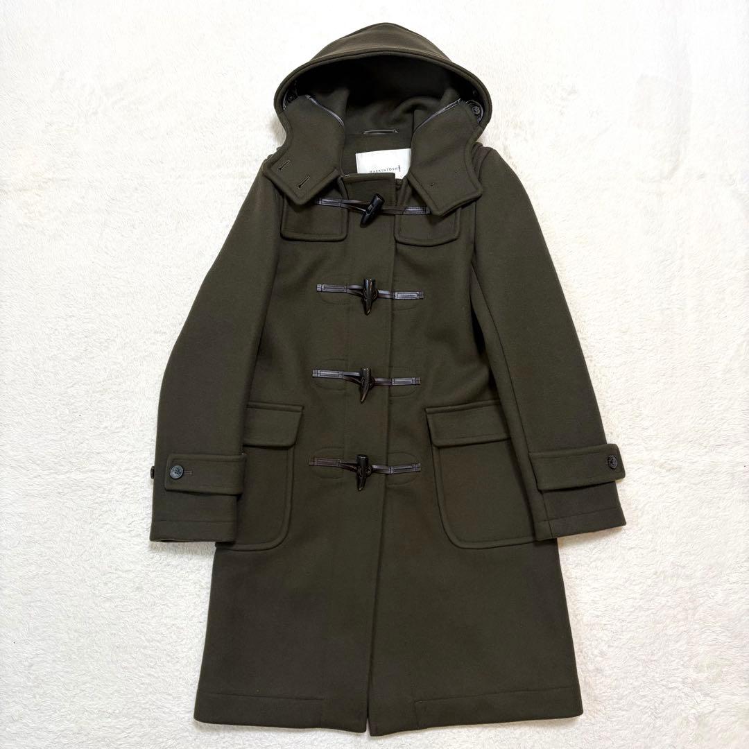 極美品】マッキントッシュ ダッフルコート オリーブ カーキ 32 - メルカリ