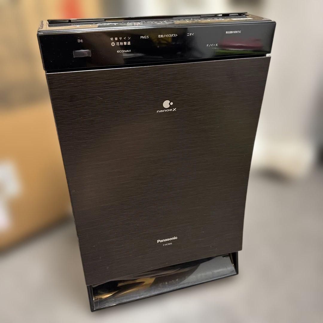 Panasonic パナソニック　加湿空気清浄機　F-VC70XS 木目調 F-VC70XS-TM 加湿空気清浄機 木目調 [適用畳数：31畳 /最大適用畳数