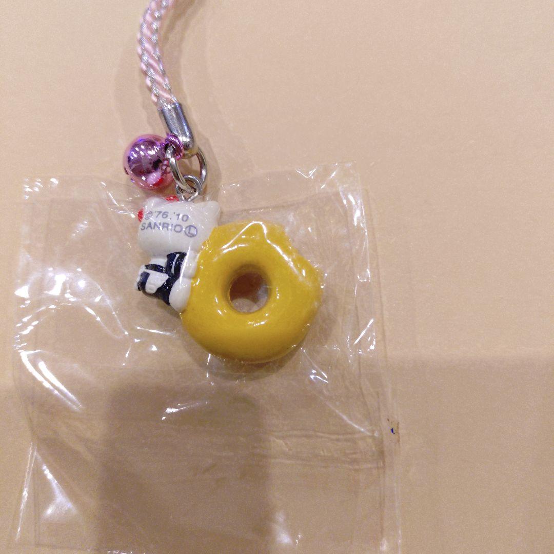 へ*可様 ハローキティ Well Well Doughnut ストラップ 地域限