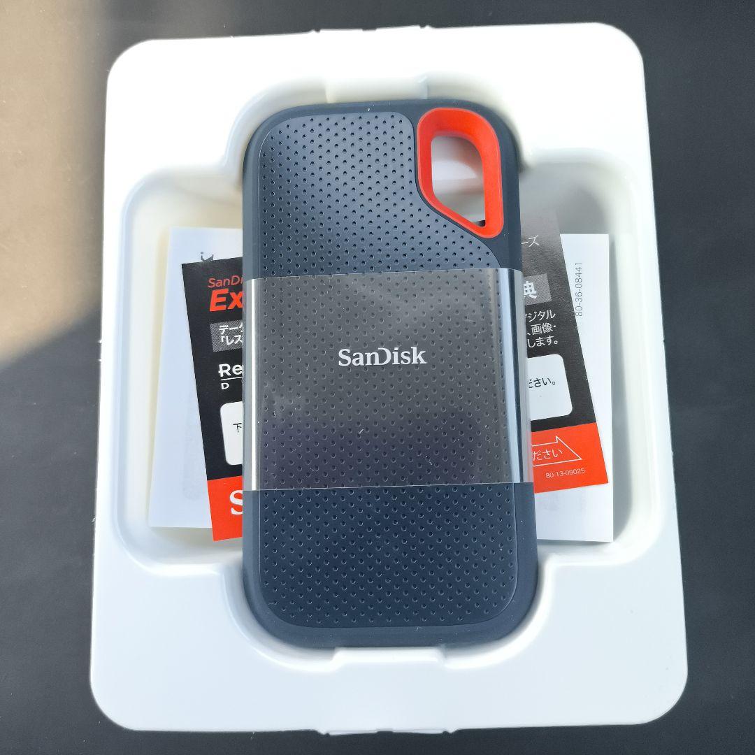 SanDisk Extreme 2TB ポータブルSSD