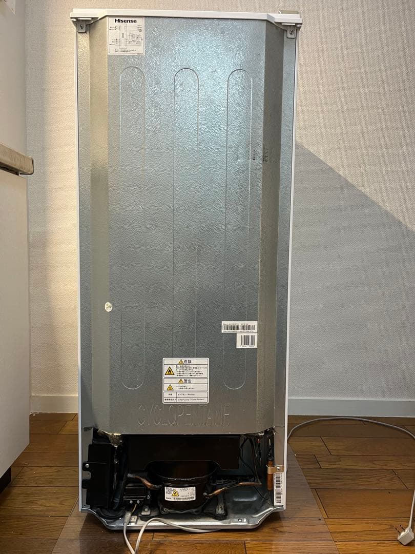 2020年製 ハイセンス　冷蔵庫　ホワイト　2ドア　一人暮らし