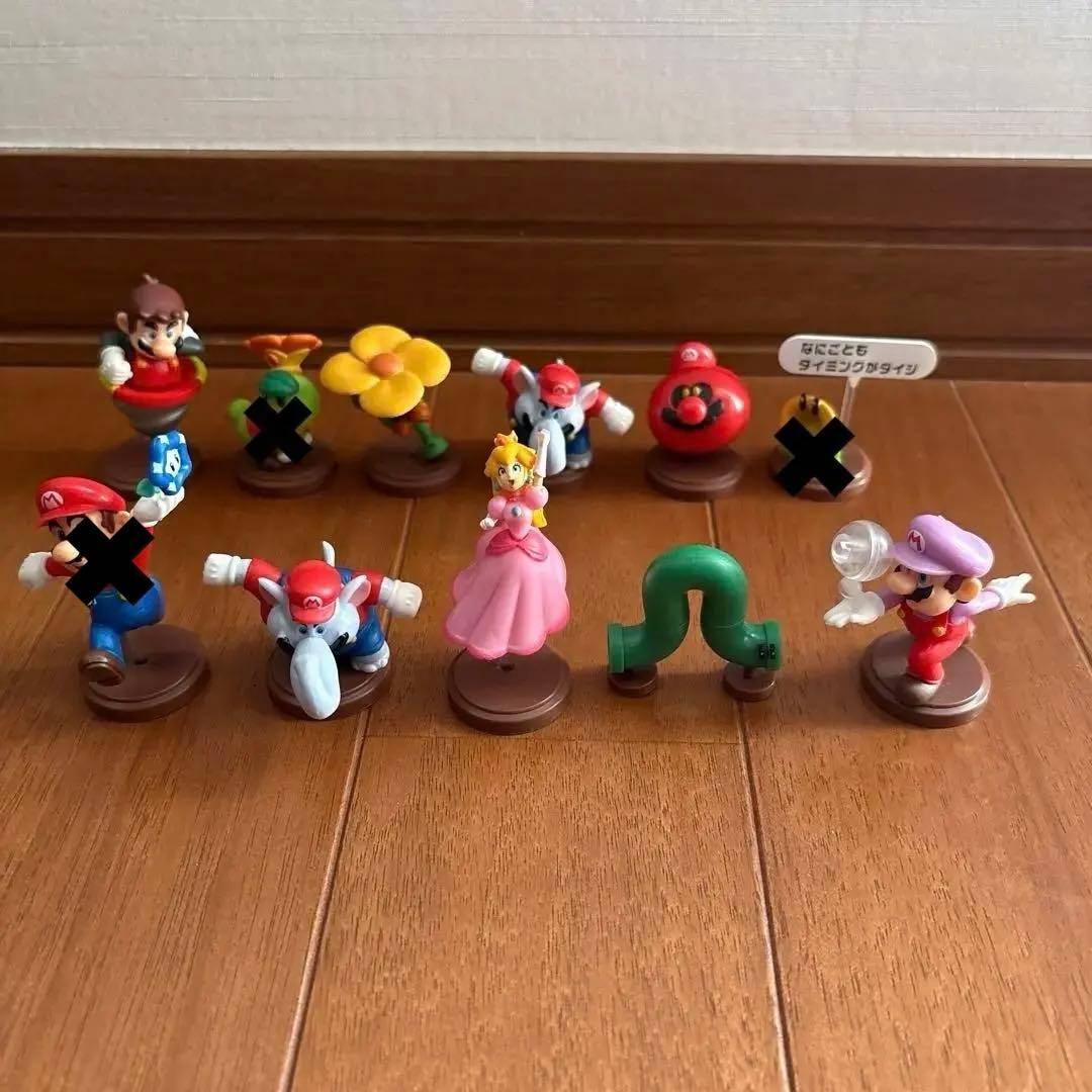 スーパーマリオ】チョコエッグ フィギュア11体セット - メルカリ