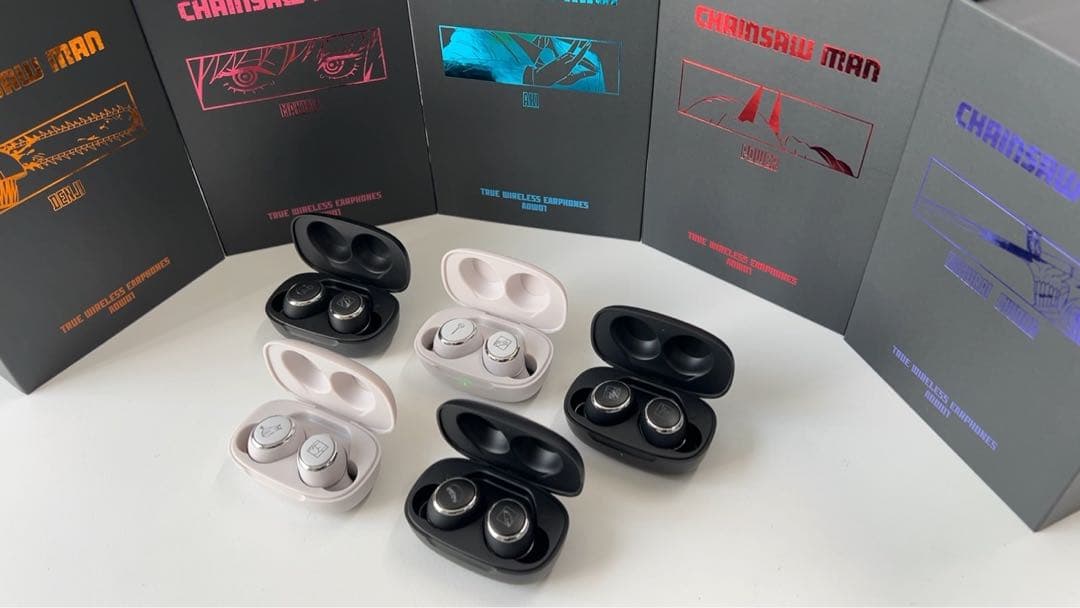 新品未開封 チェンソーマン マキマ モデル ONKYO ワイヤレスイヤホン