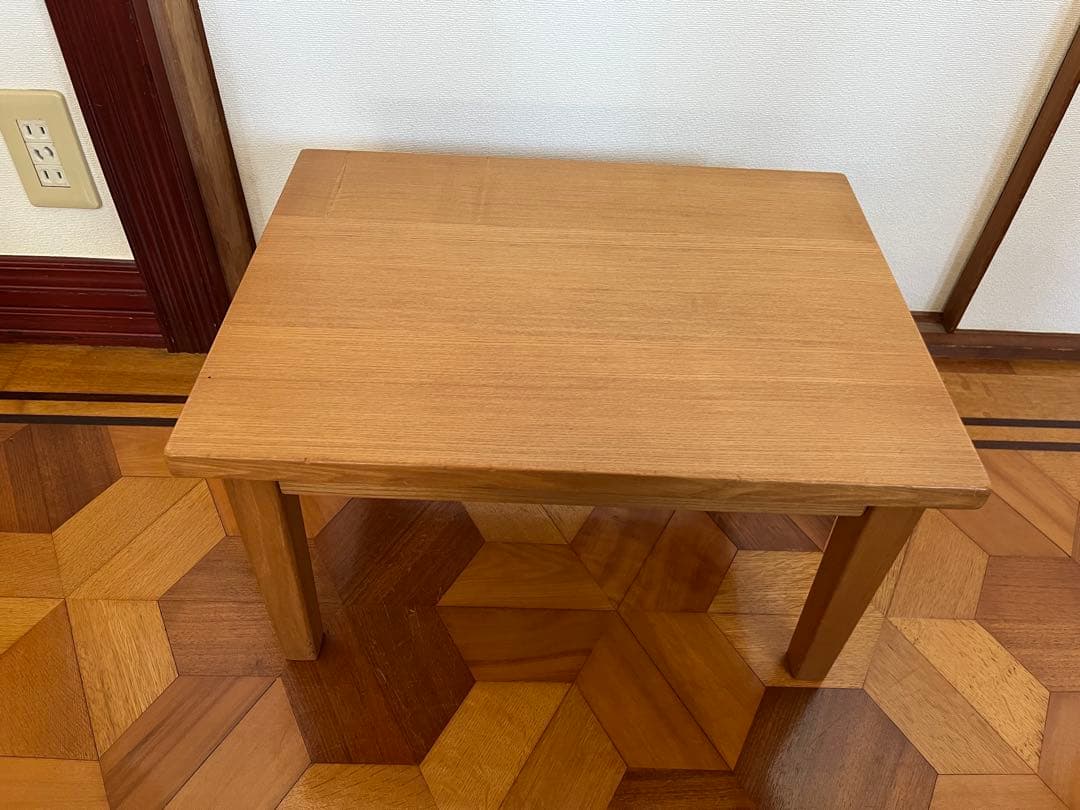 廃盤品 無印良品 タモ材 ローテーブル 木製 - メルカリ