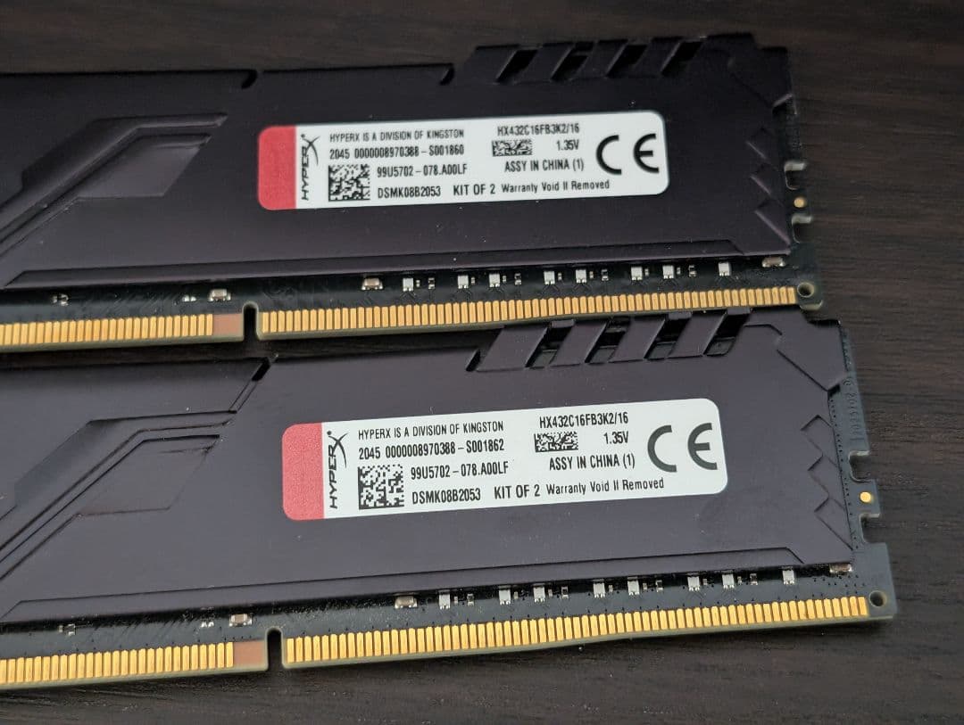 RAM HyperX Fury DDR4 3200 16GB (8GB×2)