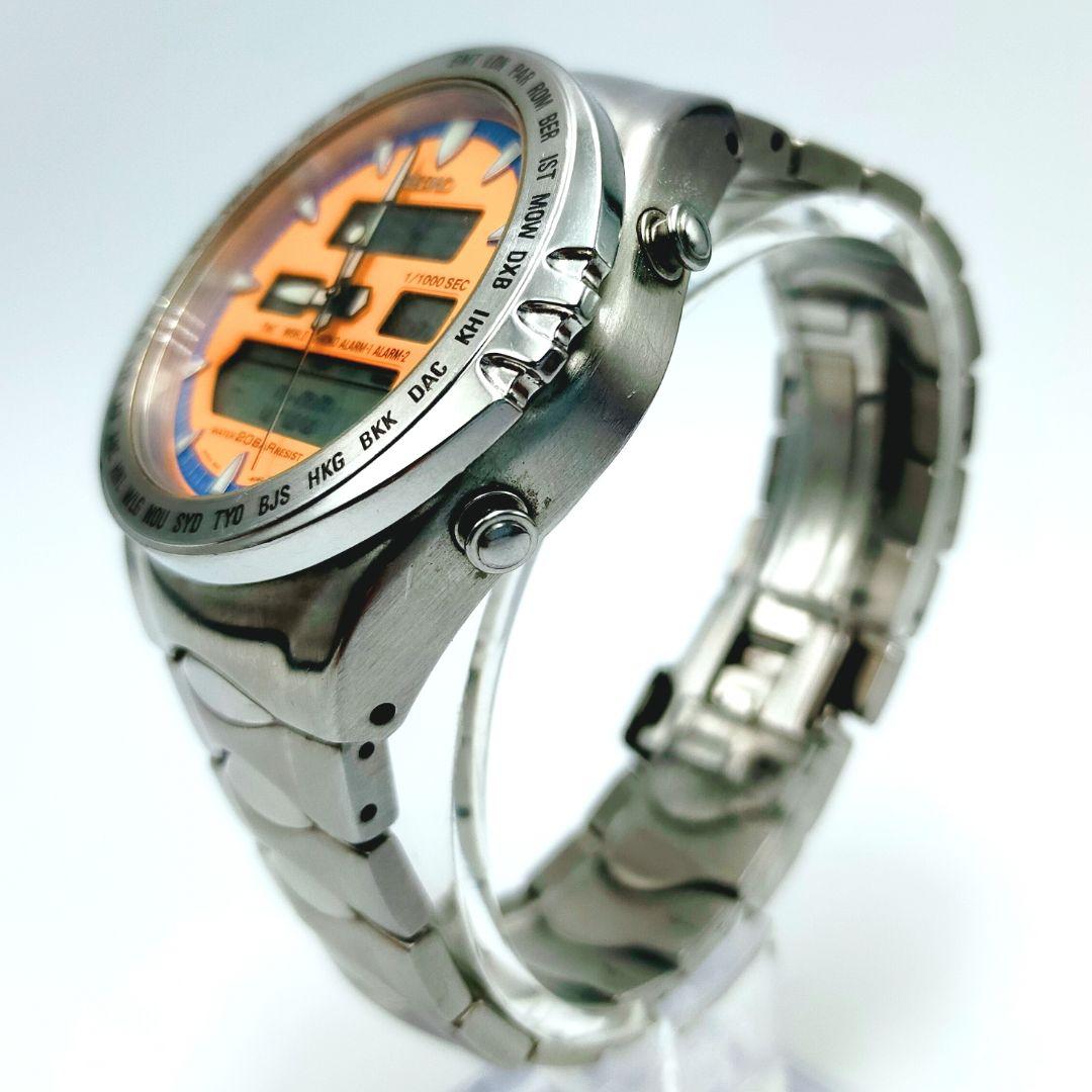 【電池交換済】希少 セイコー ジウジアーロ マッキナスポルティーバ 17.5cm