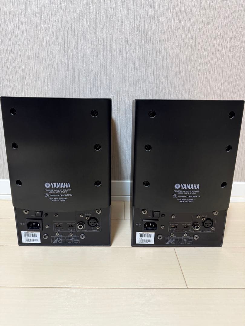 専用出品【美品】YAMAHA MSP5 STUDIO スピーカー ケーブル付き
