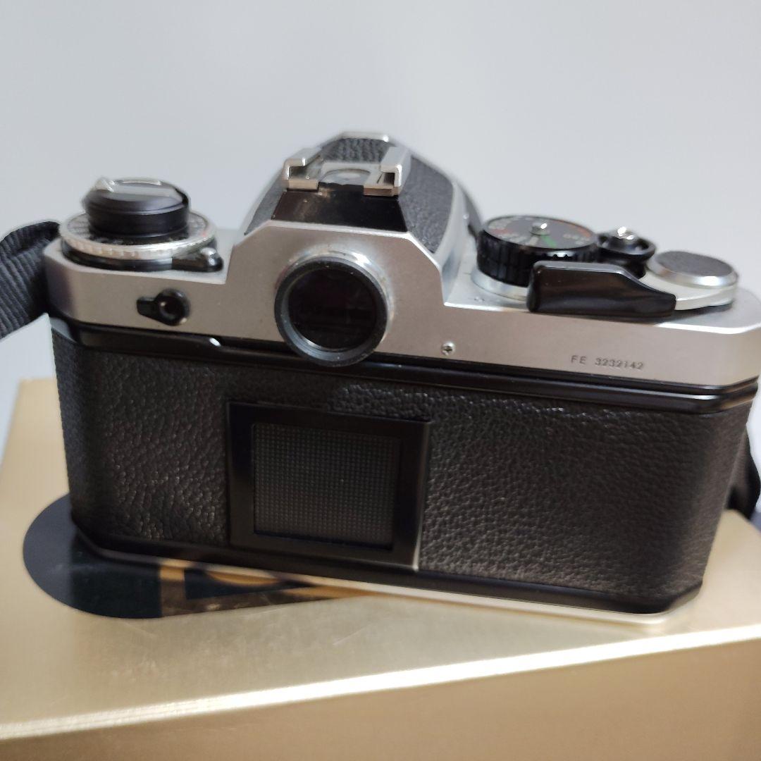 Nikon FE 一眼レフカメラ TEFNONレンズ、フラッシュ付き