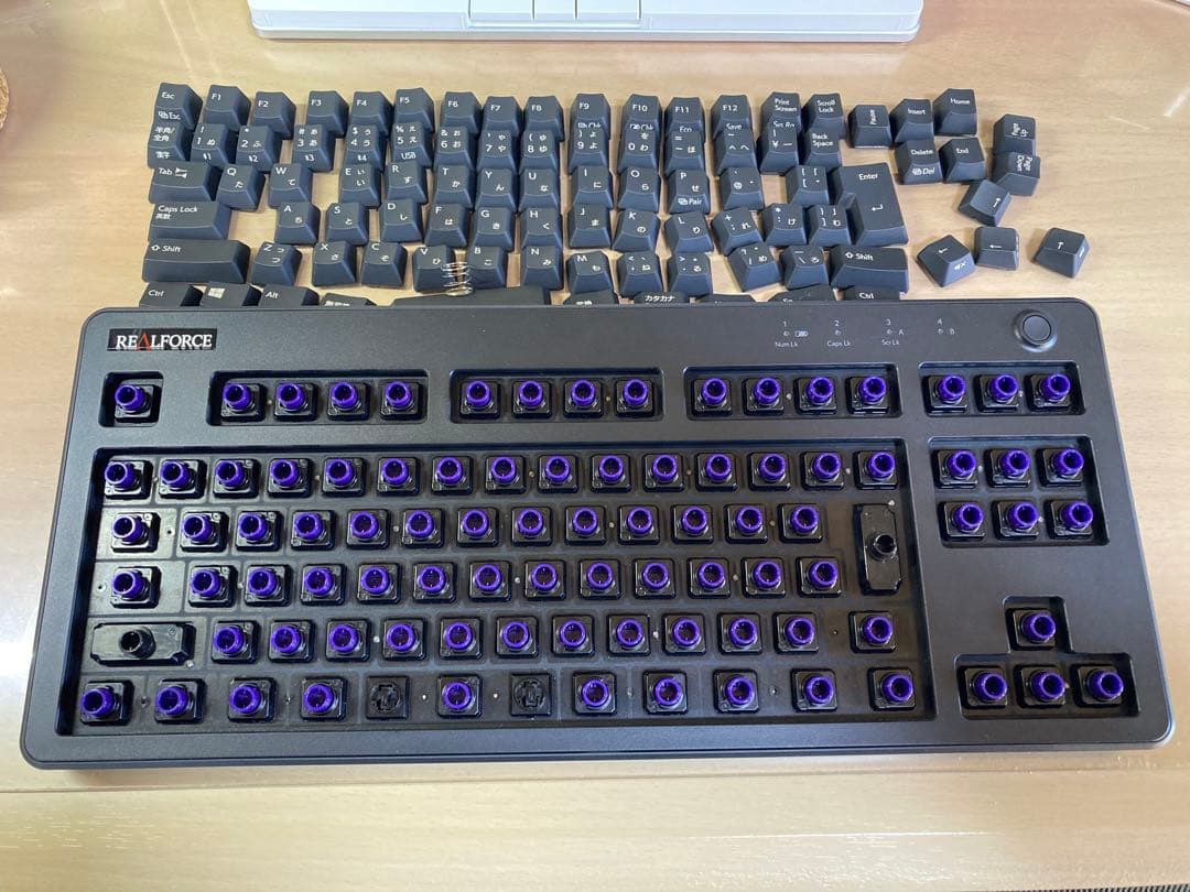 REALFORCE R3 テンキーレス ブラック 変荷重 R3HC12