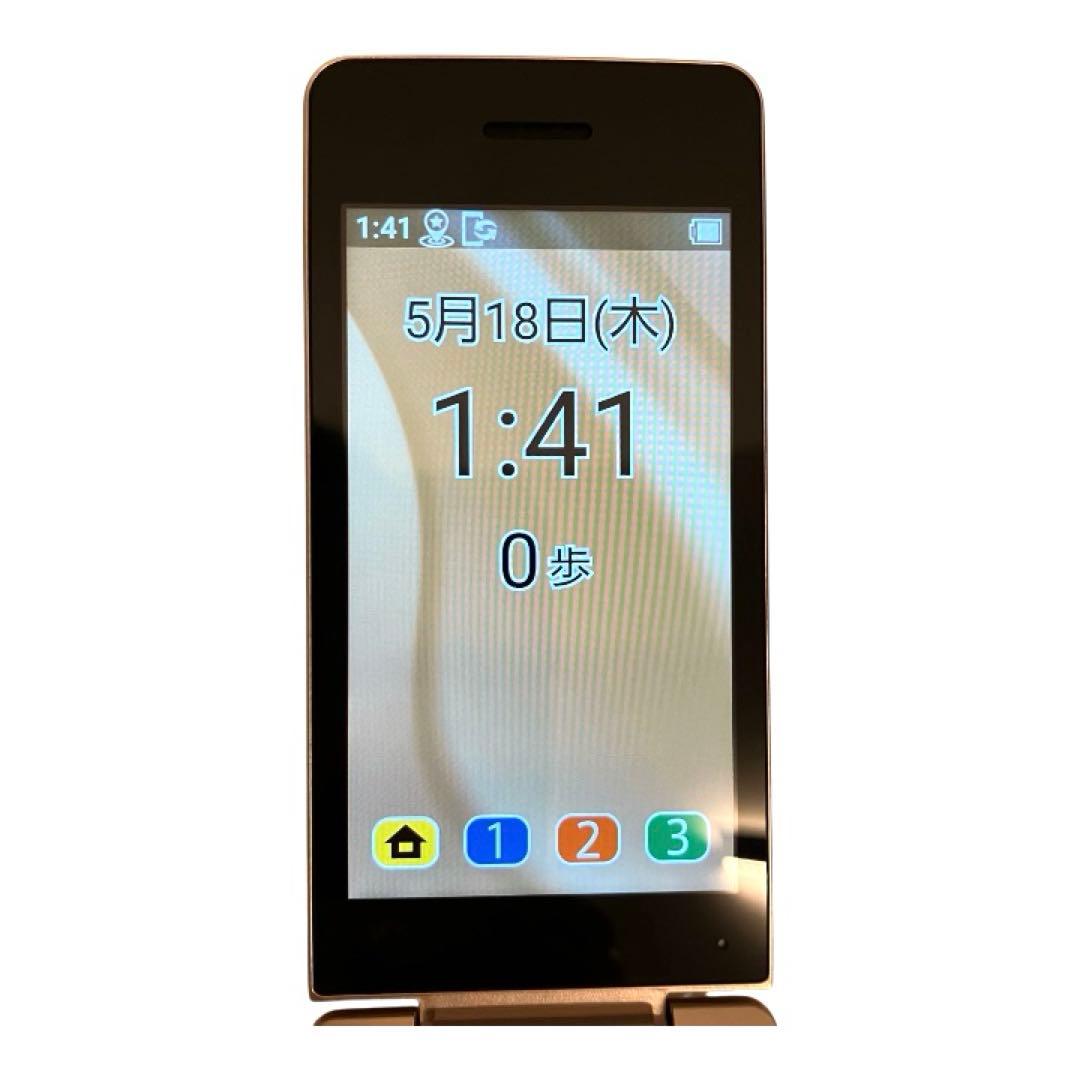 ✨【超極美品】✨かんたん携帯11 SoftBank ゴールド A207SH