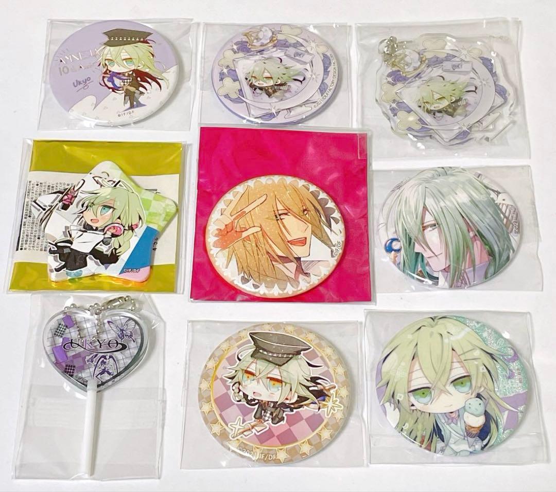 AMNESIA ウキョウ 缶バッジ アクキー アクスタ チャーム アムネシア