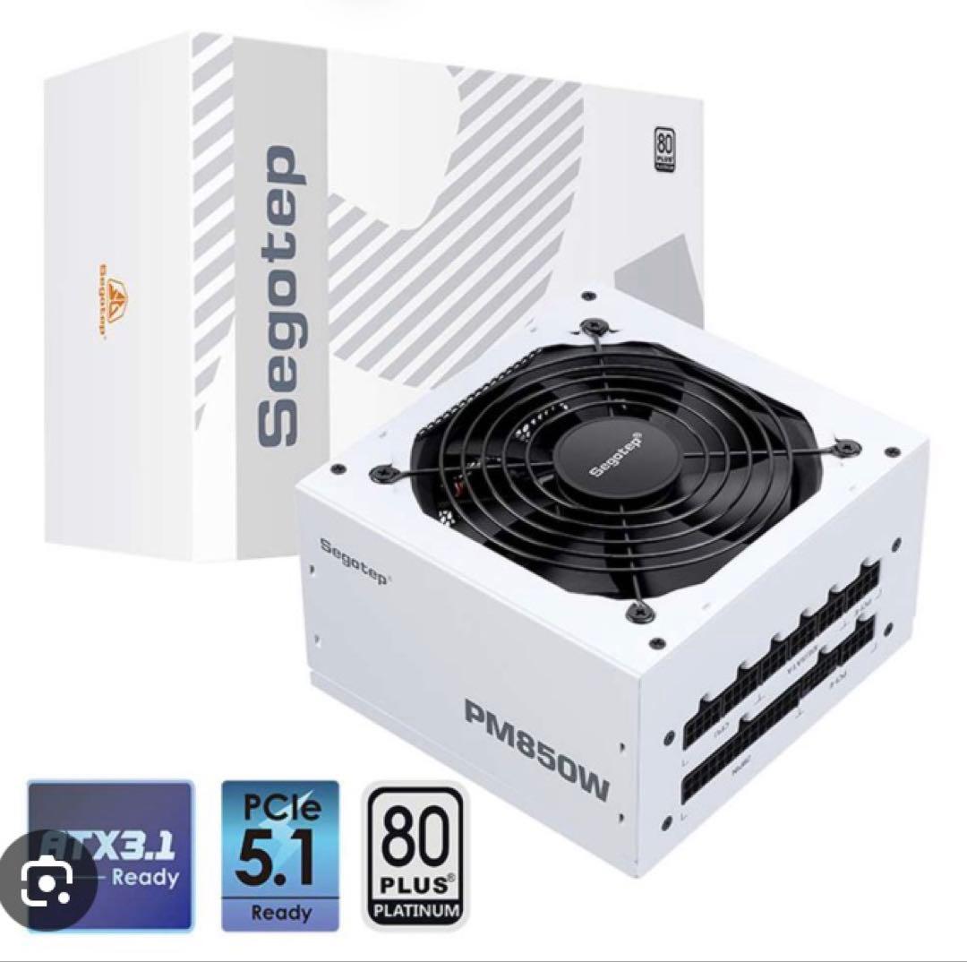 【新品未開封】Segotep PM850W 850W電源　ホワイト