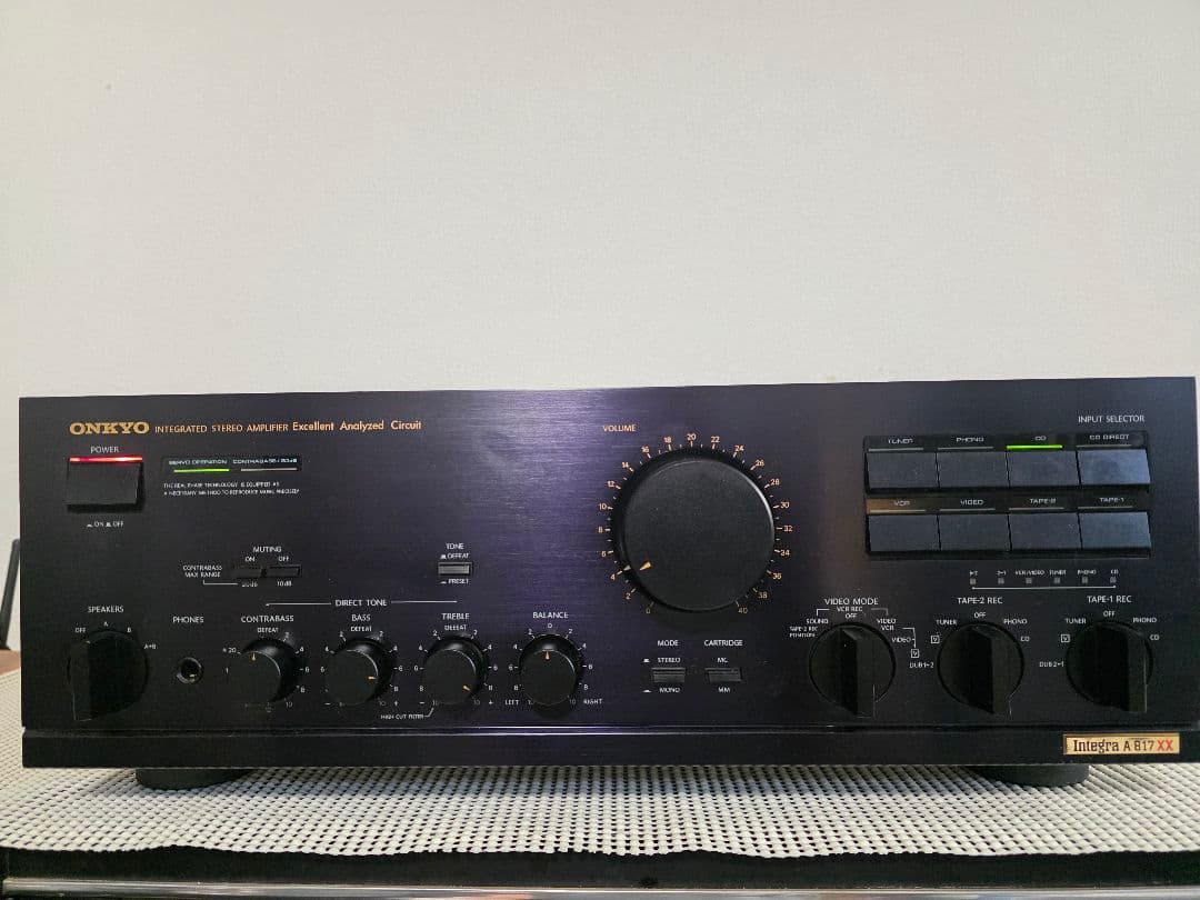 ONKYO Integra A-817XX プリメインアンプ