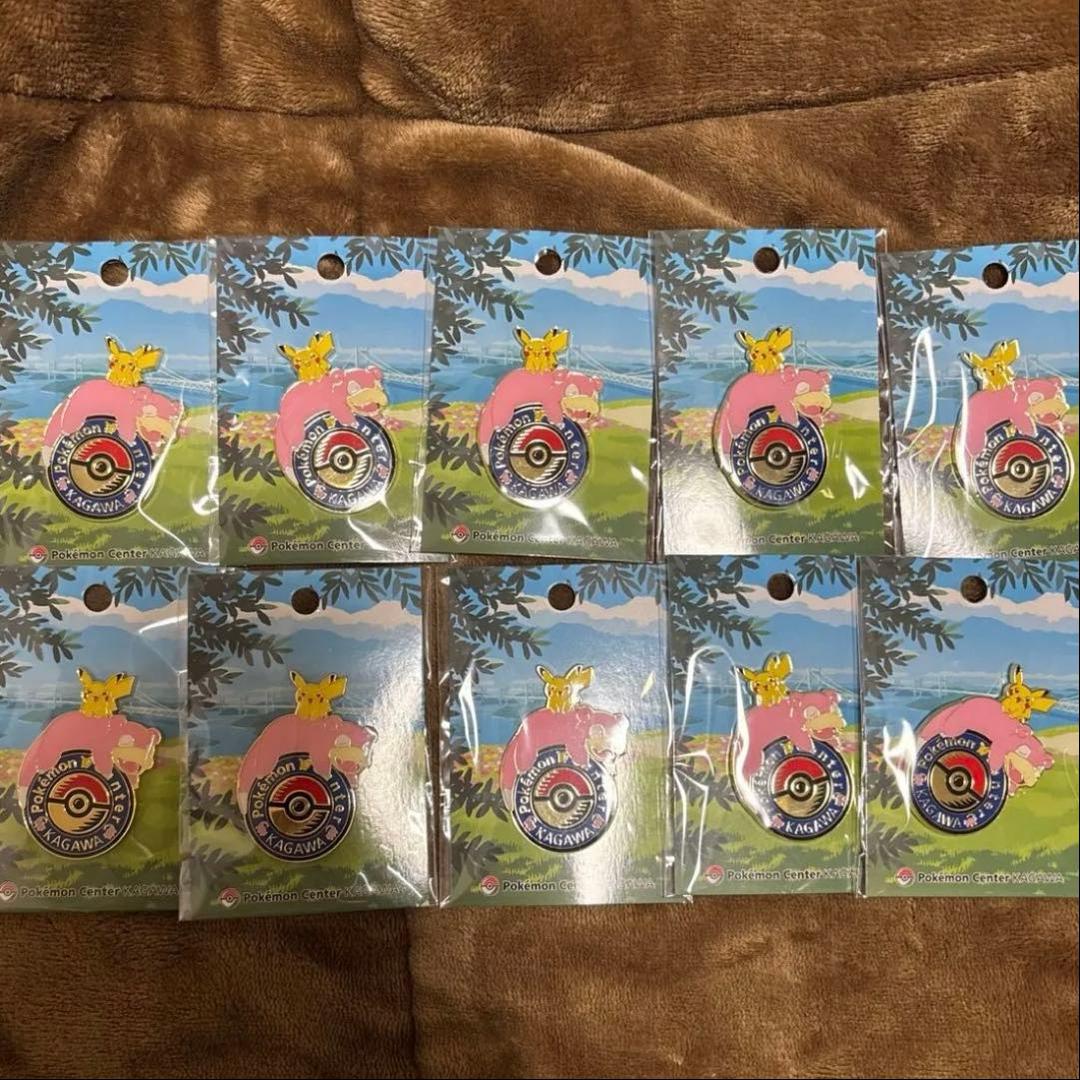 ポケモンセンター カガワ ロゴピンズ