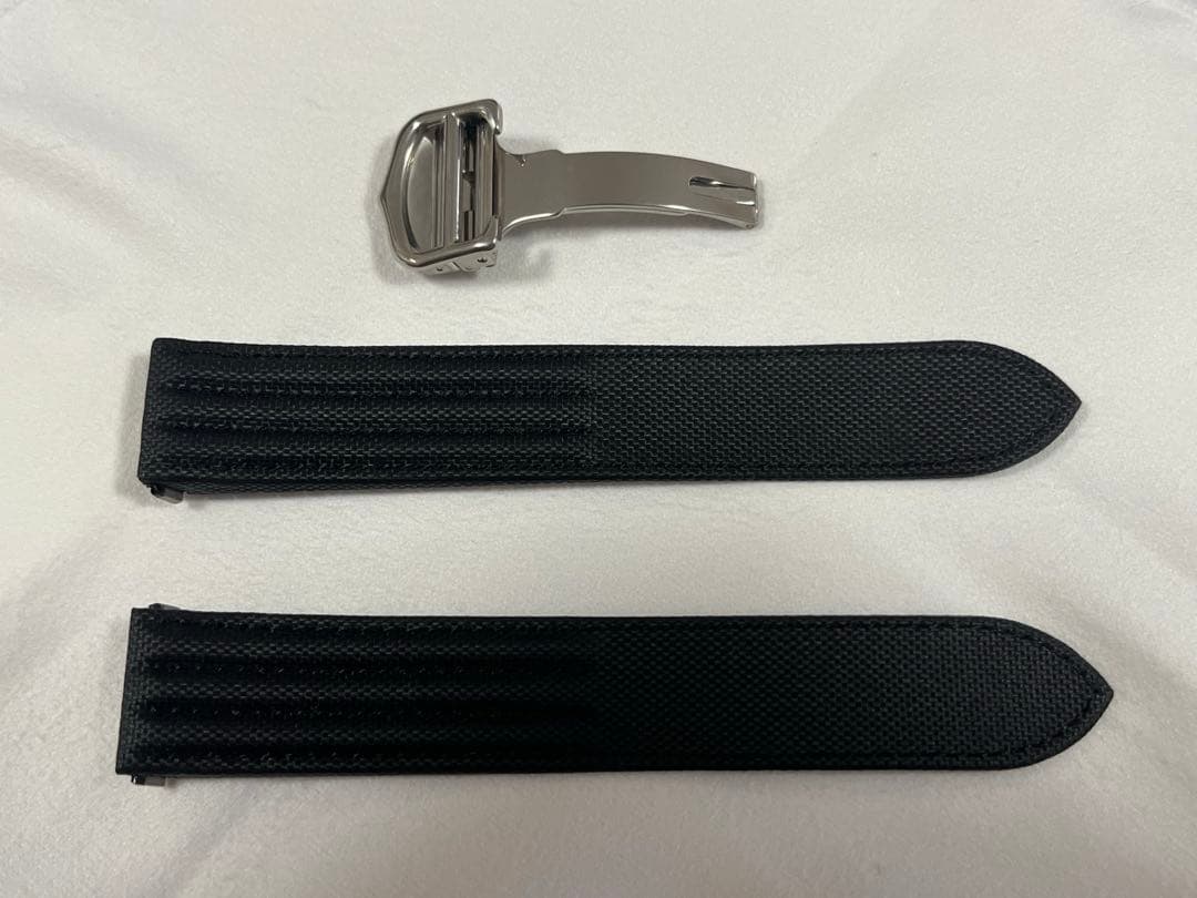 カルティエ純正ベルトRoadster20mm BlackCanvas Strap カルティエ純正ベルトRoadster20mm BlackCanvas Strap - メルカリ