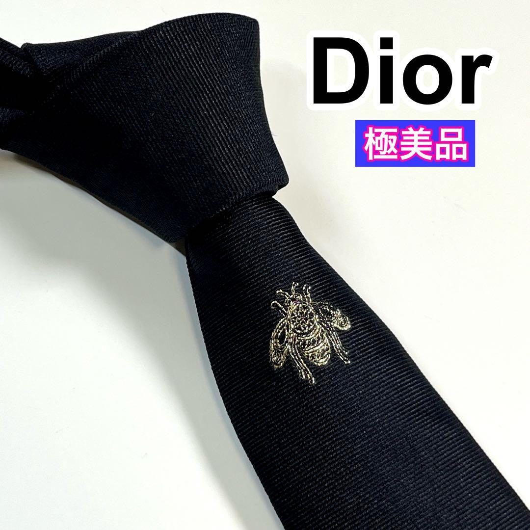 ✨極美品✨DIOR ディオール ネクタイ 高級シルク Bee 蜂 希少 - メルカリ