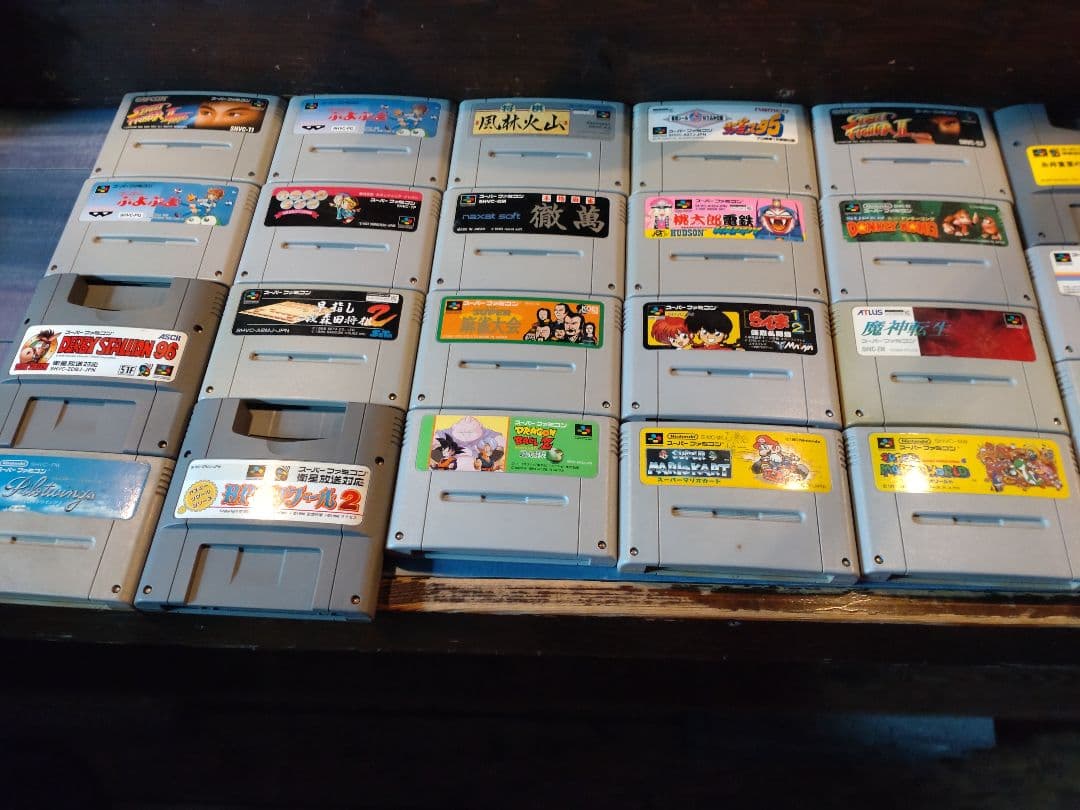 スーパーファミコンソフト 52本 購入 まとめ売り