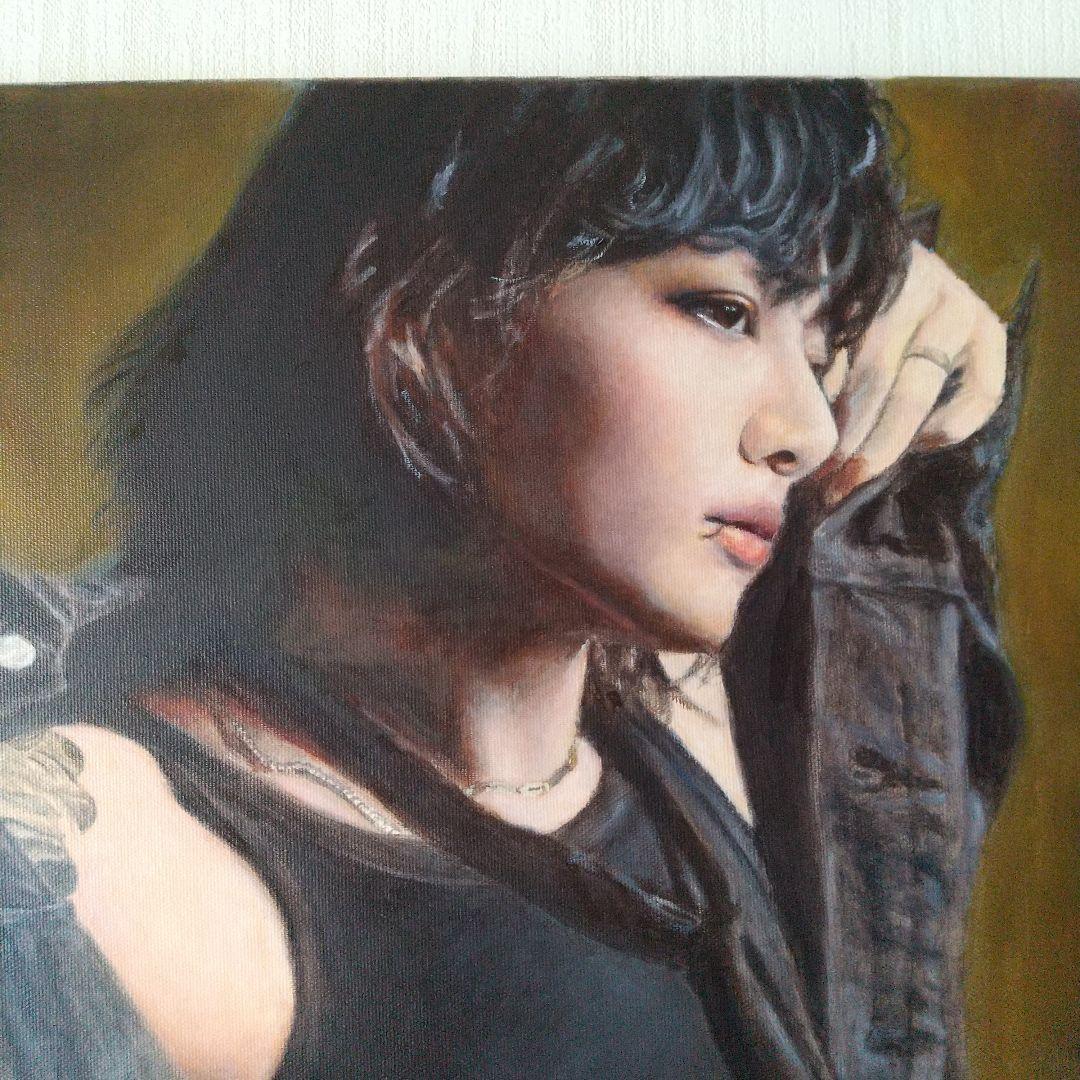 油絵 人物画#1 20号 F20 - メルカリ