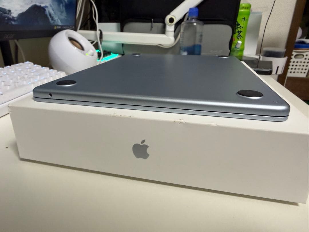 【極美品】M4 MacBook Air 箱付き SSD256 メモリ16GB