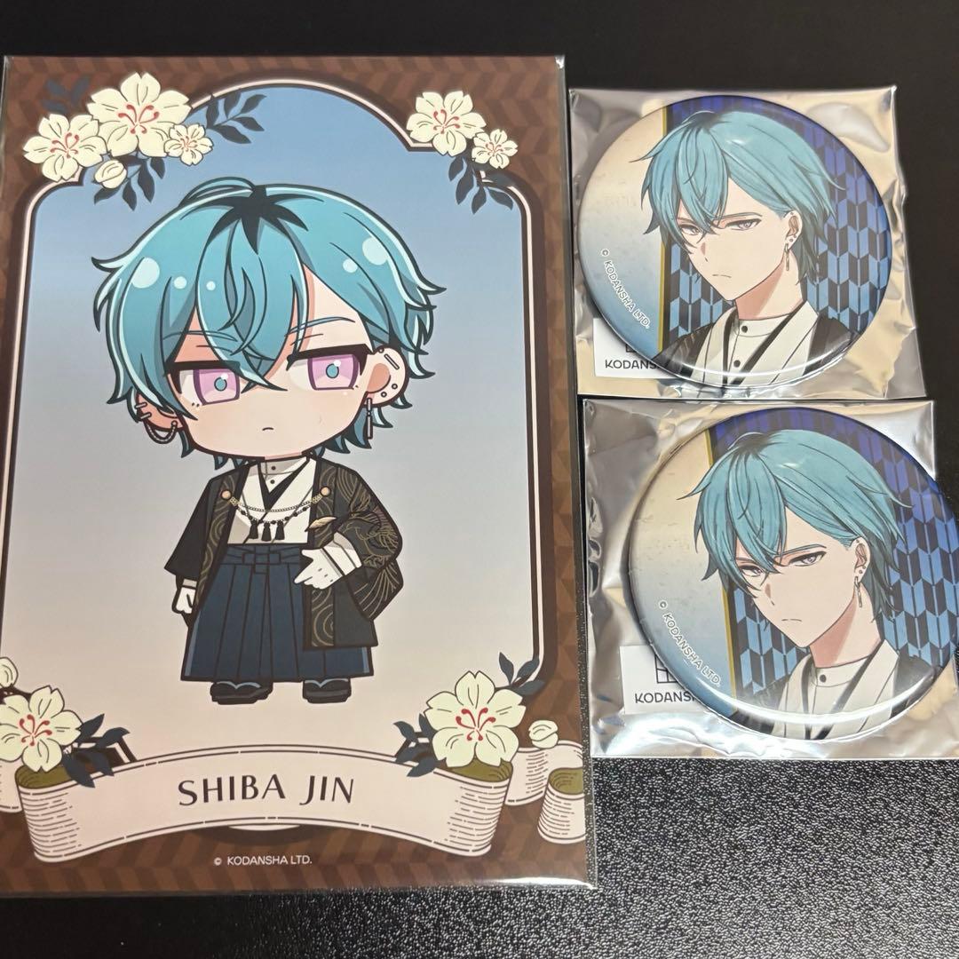 ハンドレッドノート ハンドレ 大正浪漫 缶バッジ ポストカード 特典 司