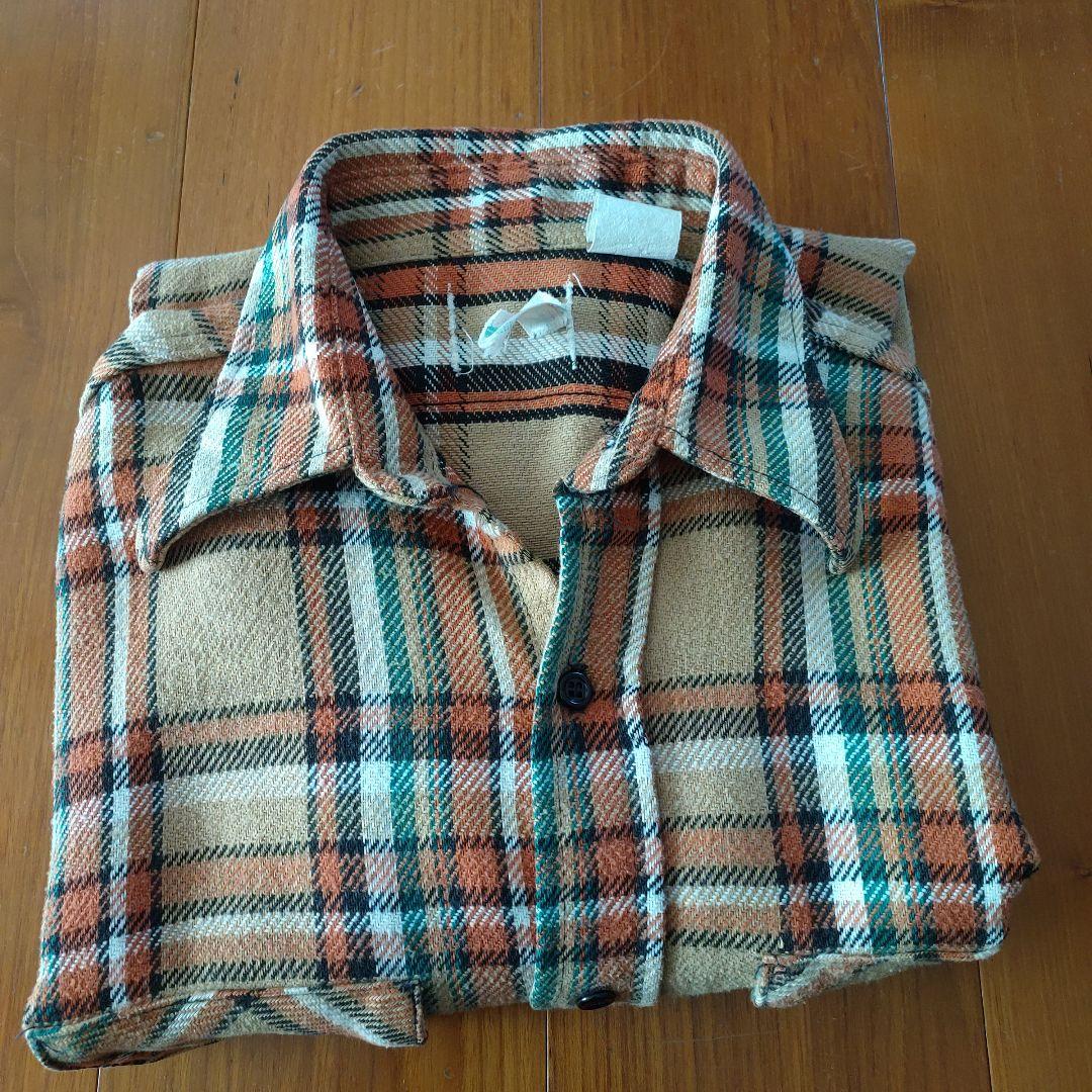 ファイブブラザー 森タグ ヘビーネルシャツ 60's - メルカリ