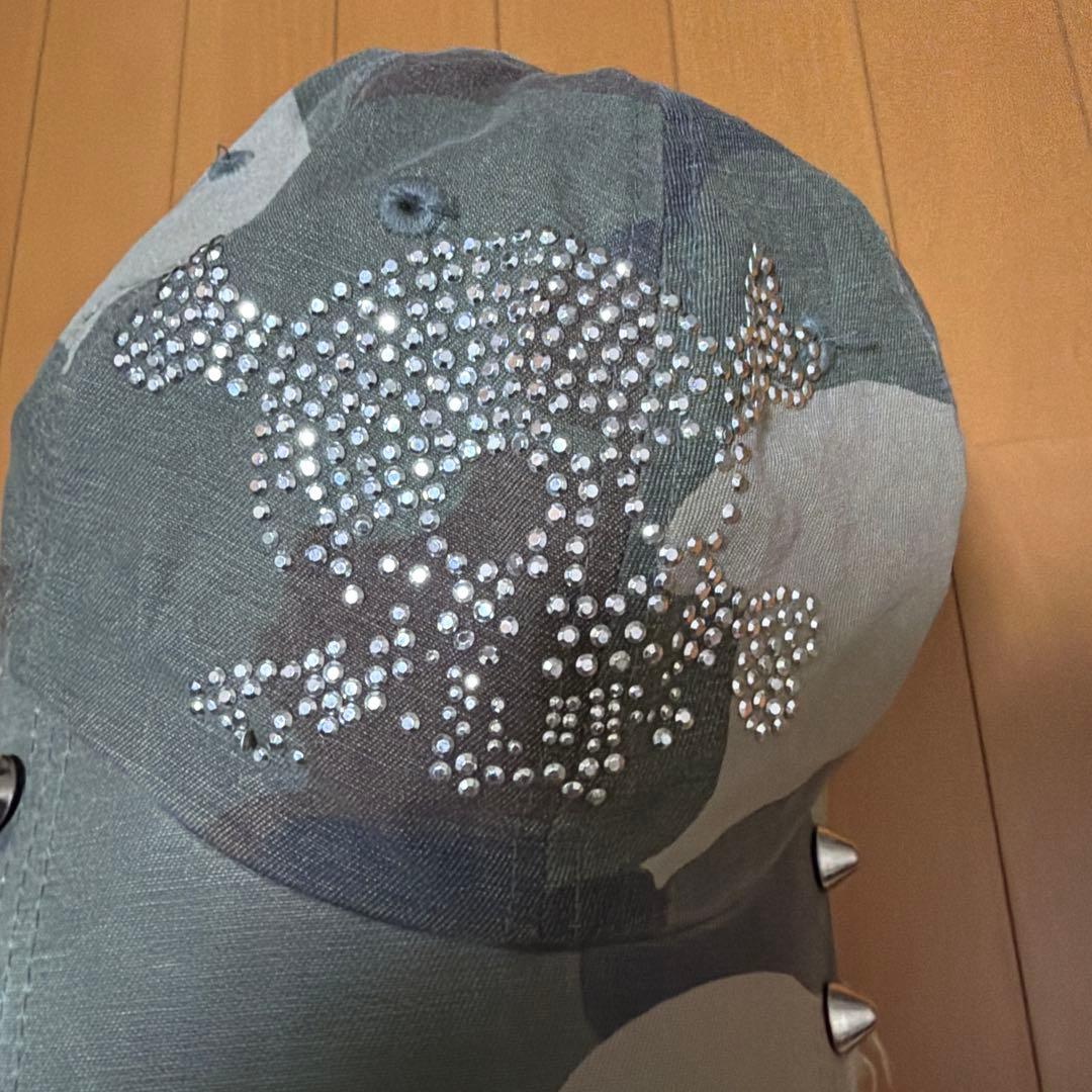 y2k 平成ギャル グランジ パンク スタッズ スカル 迷彩 カモフラ