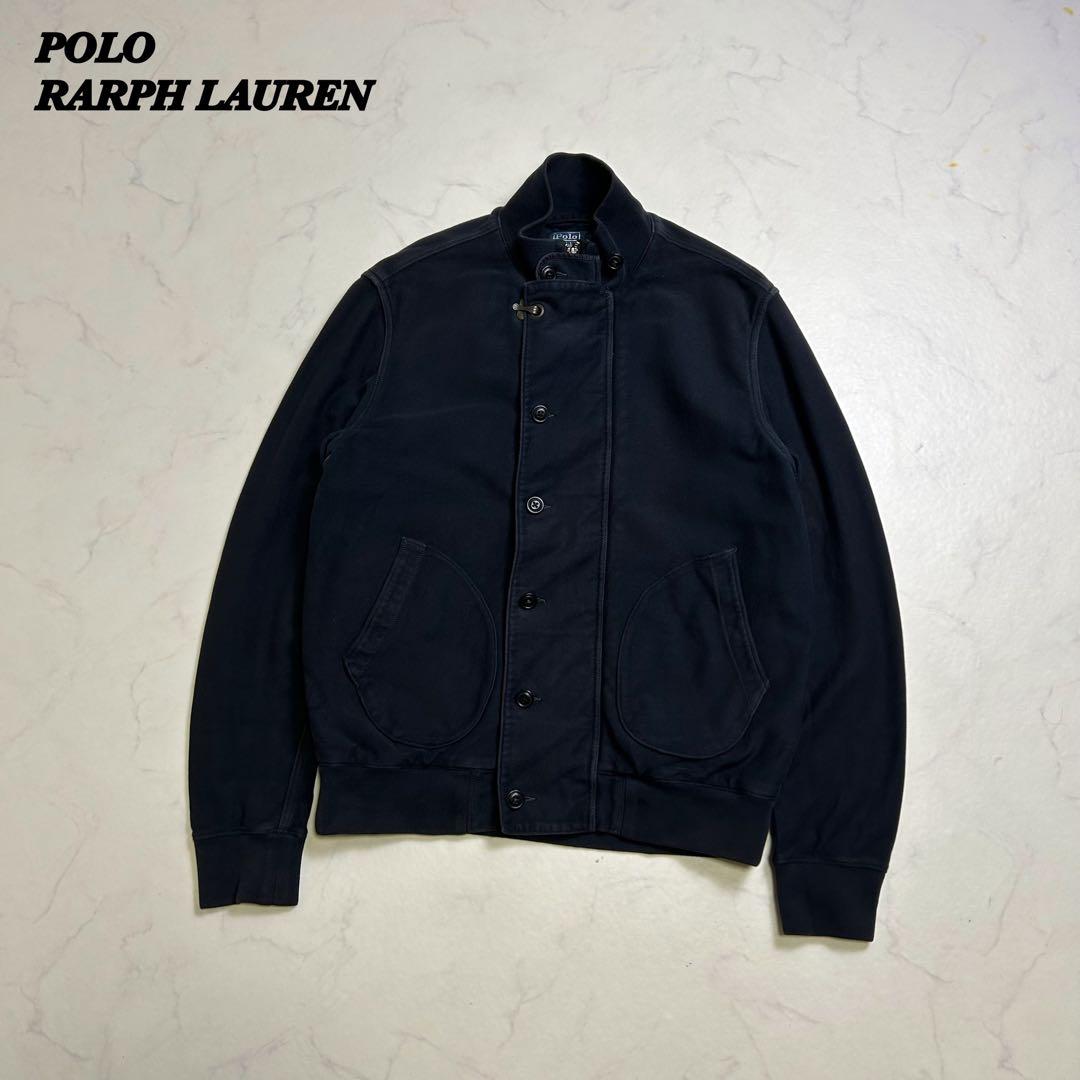 ポロラルフローレン デッキ フックジャケット 紺 M - メルカリ