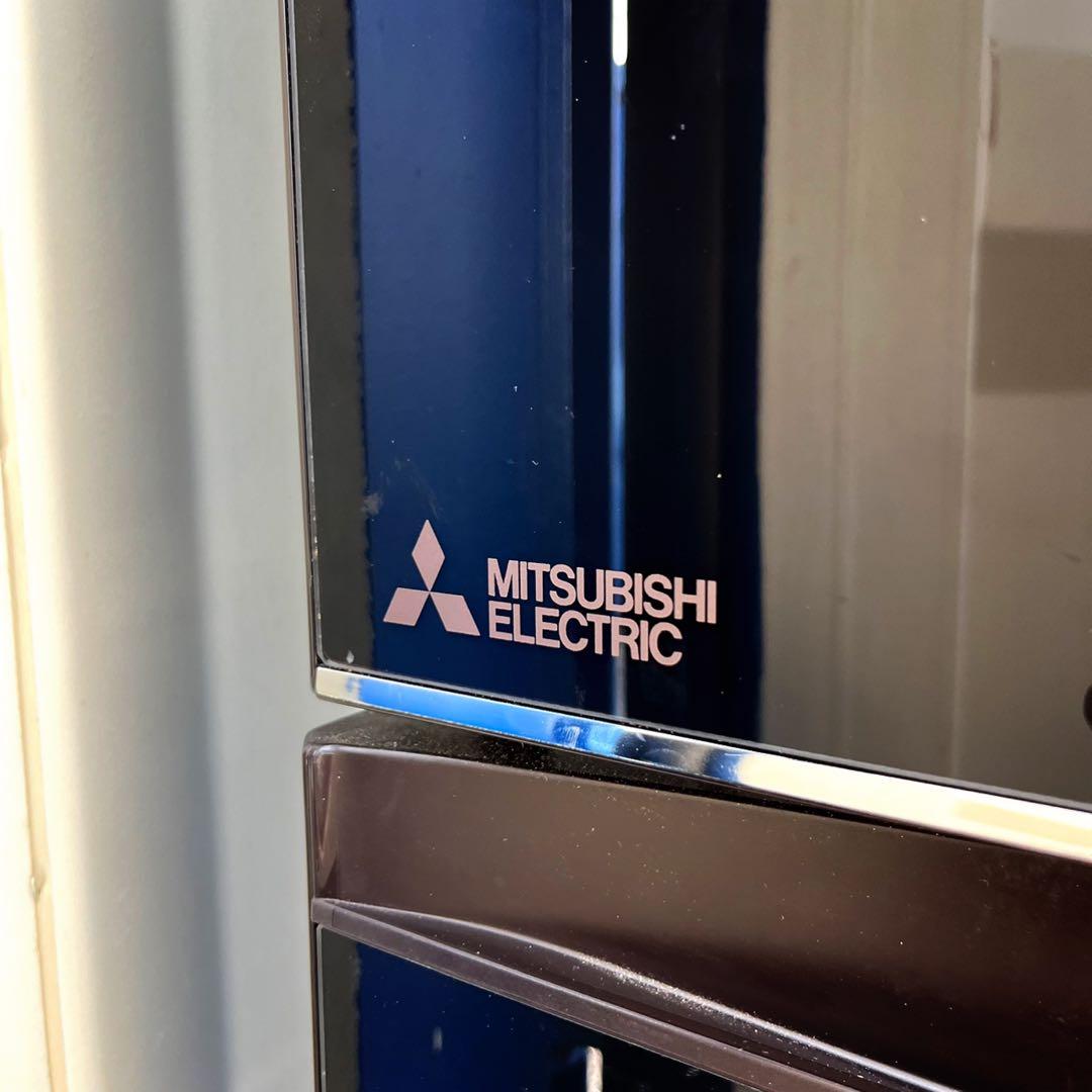 取付無料！三菱チルドルーム搭載おしゃれブラウンインテリア5ドア冷蔵庫！洗濯機