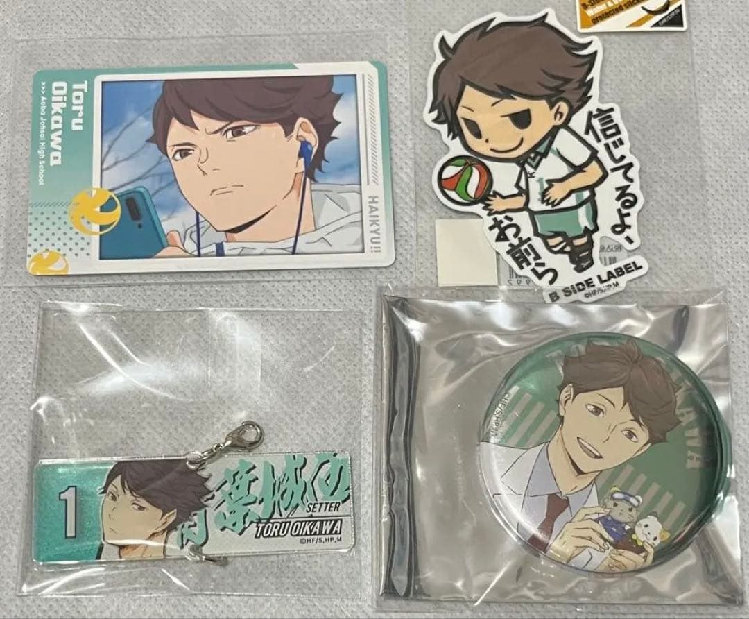 ハイキュー‼︎ 及川 ナンジャタウン缶バッジなどまとめ売り - メルカリ